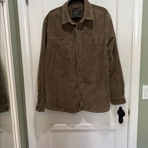 Woolrich Brown Corduroy Shirt X large